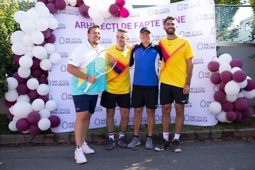 Tenis pentru Fapte Bune a reunit pe tabloul de concurs 106 jucători la simplu feminin, simplu masculin și dublu