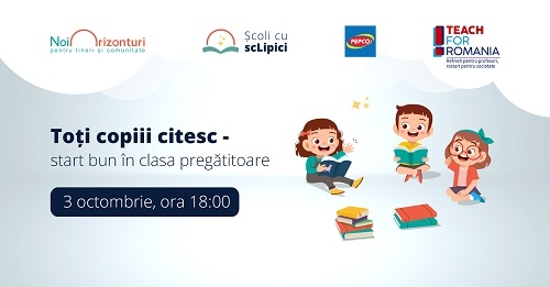 Toți copiii citesc – Start bun clasa pregătitoare