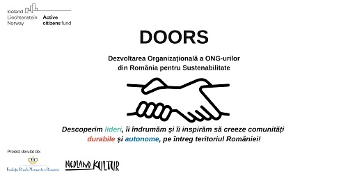 DOORS – proiectul care deschide uși pentru 20 de ONG-uri mici și medii