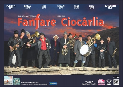 Turneul național de lansare a noului album Fanfare Ciocârlia se amână