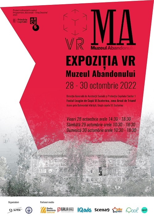 Expoziție VR Muzeul Abandonului la fostul Leagăn de Copii Sf. Ecaterina