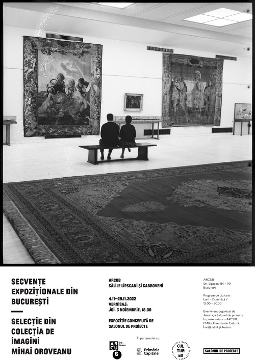 De la muzeu, la spaţiu public, la spaţiu domestic: Salonul de Proiecte prezintă, în noiembrie, la ARCUB,  „Secvenţe expoziţionale din Bucureşti”