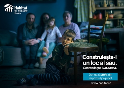 Habitat for Humanity România strânge fonduri  pentru a construi locuințe familiilor vulnerabile din România