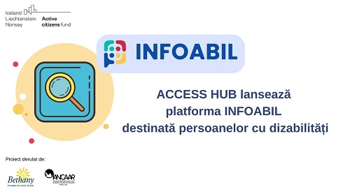 ACCESS HUB lansează platforma INFOABIL destinată persoanelor cu dizabilități