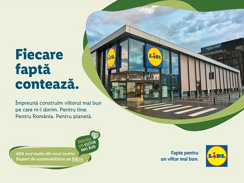 Rezultatele raportului de sustenabilitate Lidl România pentru anul financiar 2021