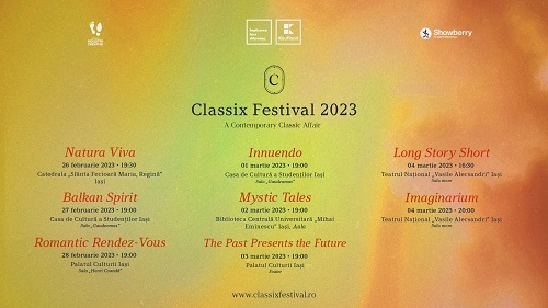 Programul concertelor Classix Festival 2023