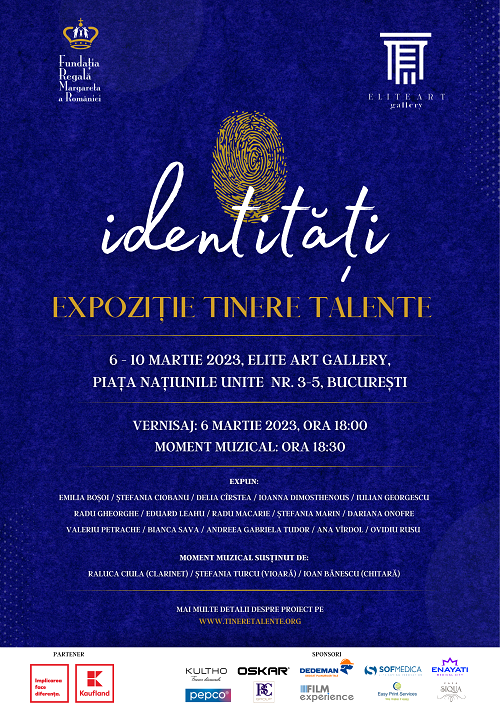 Identități – prima expoziție de arte vizuale și recital de muzică clasică oferite de noua generație de muzicieni și artiști vizuali Tinere Talente