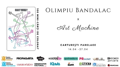 Mini-cărți de colorat, de Paște la Art Machine #45