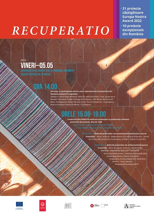 RECUPERATIO – Expoziție și conferință