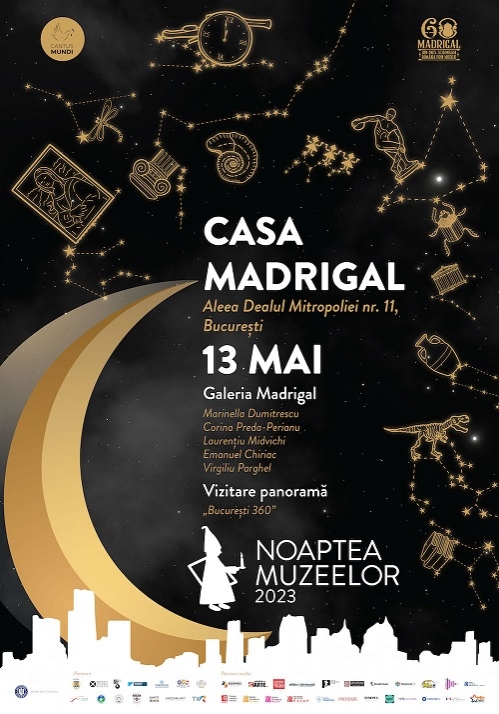 CASA MADRIGAL își deschide porțile de Noaptea Muzeelor 2023