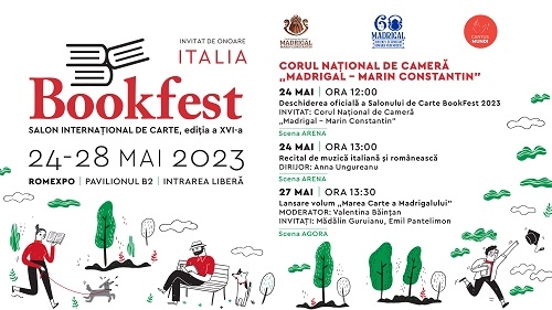 Corul Madrigal lansează volumul aniversar „Marea Carte a Madrigalului” la Bookfest 2023