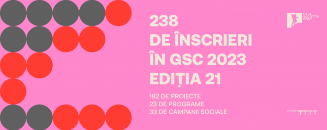 Record de înscrieri în competiția Galei Societății Civile – peste 230 de inițiative civice implementate în perioada 2021- 2022