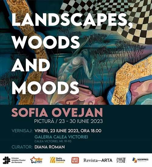Landscapes, woods and moods - solo show Sofia Ovejan | Galeria Calea Victoriei 91-93