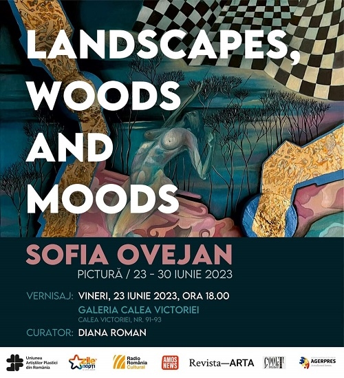 Landscapes, woods and moods - solo show Sofia Ovejan | Galeria Calea Victoriei 91-93