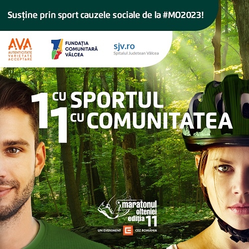 Tu câtă #energiepentrubine vei dărui la Maratonul Olteniei 2023?