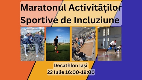 "Maratonul Incluziunii prin Sport pentru Persoane cu Deficiențe de Vedere"