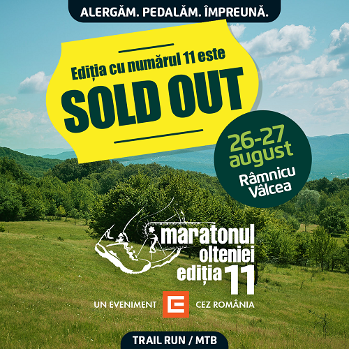 Maratonul Olteniei 2023 este SOLD OUT!