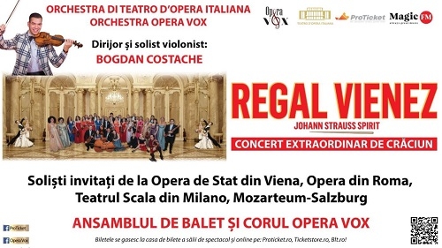 Concertul REGAL VIENEZ ajunge în 25 de orașe în decembrie, cu cea mai grandioasă ediție de până acum