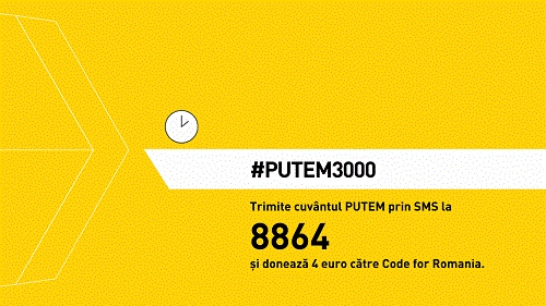 A treia soluție din Campania Așteaptă-te, române. #PUTEM3000: Resource & Volunteer Management (RVM