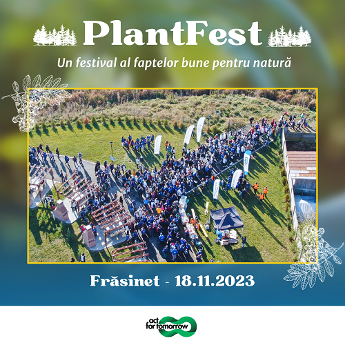 Iubitorii de natură din București și Călărași, invitați la #PlantFEST, unul dintre cele mai mari evenimente de plantare din ultimii ani!