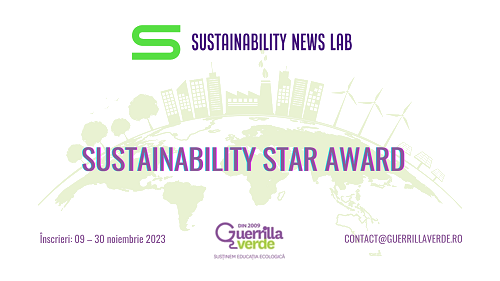 Sustainability Star Award: Competitie Deschisă pentru Toți Pasionatii de Sustenabilitate