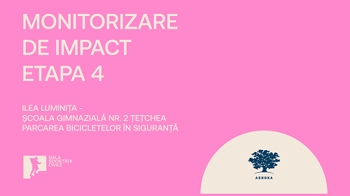 Monitorizare de Impact – Etapa 4 // Parcarea bicicletelor în siguranță