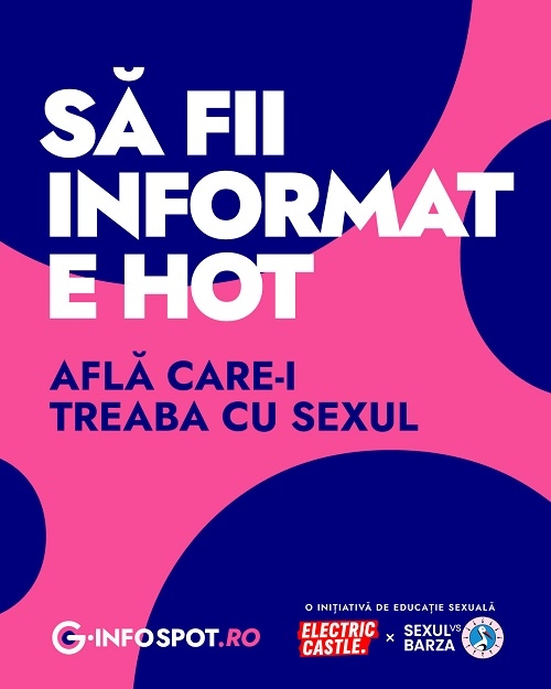 Electric Castle deschide G-Info Spot, un alt fel de a vorbi despre educație sexuală, la festival și în afara lui