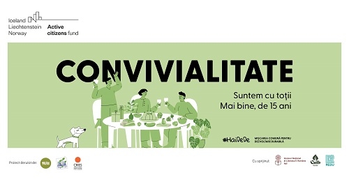 Convivialitate în 3 orașe – Iași, București, Timișoara; 3 evenimente pentru dezvoltare durabilă, organizate de Mai bine, REPER21 și CRIES