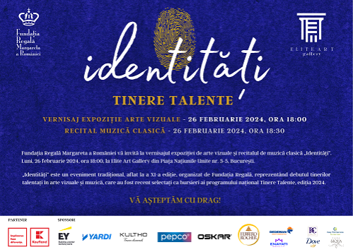 Identități, debutul unei noi generații de bursieri pentru arte vizuale și muzica clasică ai programului național Tinere Talente
