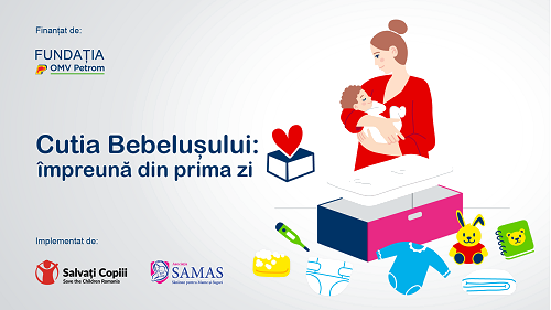 „Cutia Bebelușului“ ajunge la 15.300 de mame și nou-născuți din aproape 1.300 de comunități dezavantajate
