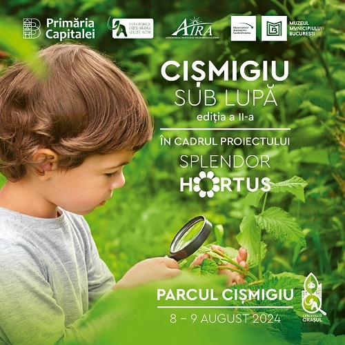 Muzeul Antipa vă invită la cea de-a doua ediție a evenimentului  „Cișmigiu sub lupă”