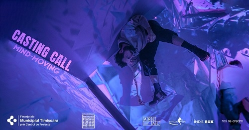 Proiectul de terapie prin artă mind-moving continuă - open call-uri deschise pentru un flashmob performativ si pentru un atelier - audiție, la Timișoara