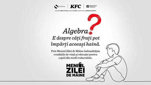 KFC extinde sprijinul în comunități dezavantajate cu 78 de copii din Vulcan, prin "Meniul Zilei de Mâine"