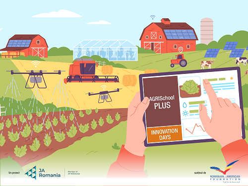 JA Innovation DaysTM: Inovație și Antreprenoriat în Liceele cu profil agricol din România