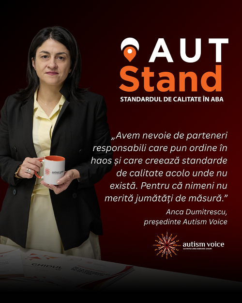 Psih. Anca Dumitrescu, președinte Autism Voice: „România are nevoie de oameni de stat și de instituții care să respecte demnitatea și valorile persoanelor cu autism, ale tuturor cetățenilor săi, în diversitatea lor.