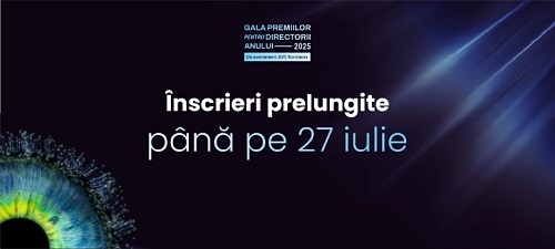 Înscrierile pentru Gala Premiilor pentru Directorii Anului 2025 se prelungesc până pe 27 iulie