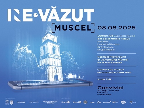 NE/RE-VĂZUT: Muscel, proiectul care transformă Câmpulung în galerie interactivă
