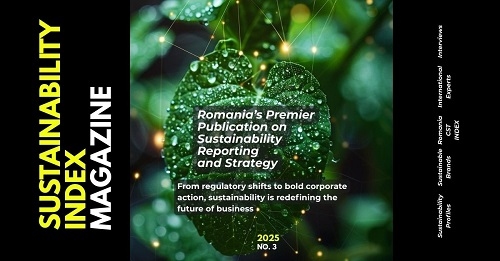 Se lansează Sustainability Index Magazine, ediția a 3-a: publicație de referință în raportare și strategie de sustenabilitate