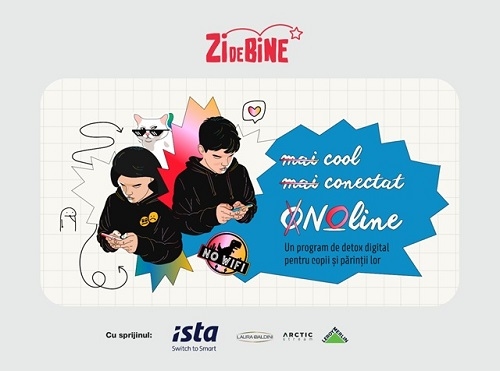 De la ONline la NOline: Primul program de detox digital pentru copii și părinții lor, organizat de Asociația Zi de BINE