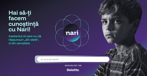 Narada și Deloitte Technology Delivery Center îl lansează pe Nari, primul asistent AI dedicat educației comportamentale în România