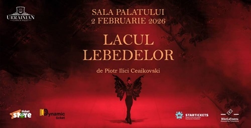 „LACUL LEBEDELOR,” simbol al baletului romantic, pe 2 februarie 2026 la Sala Palatului cu Ukrainian Classical Ballet