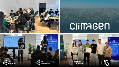 Proiectul european ClimaGen: Viziunea liceenilor asupra viitorului urban al municipiului Cluj-Napoca - un oraș mai verde, mai sustenabil, incluziv și sănătos