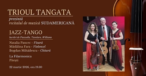 Trioul Tangata în premieră pe scena Ateneului Român cu “JAZZ TANGO” pe 11 martie