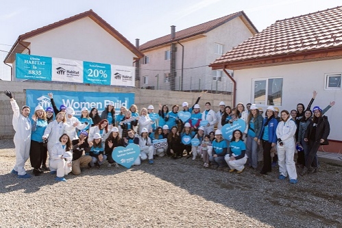 50 de femei din mediul de business și societatea civilă au construit speranță la Women Build, inițiativa Habitat for Humanity România