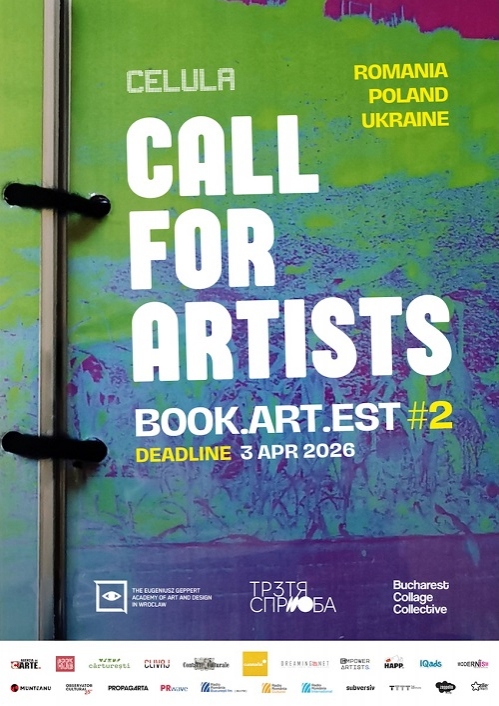 Apel deschis pentru artiști: Book.art.est #2 invită creatorii să reimagineze cartea ca obiect de artă
