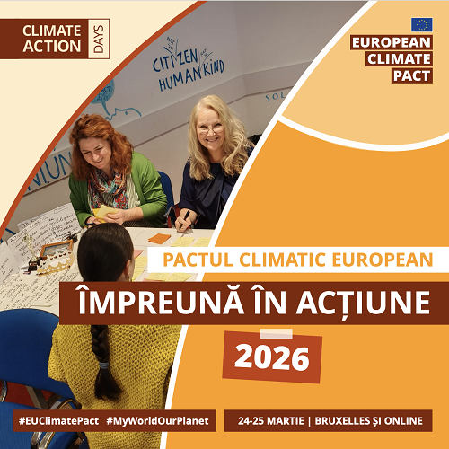 „Together in Action 2026” - Pactul Climatic European invită la acțiune împreună