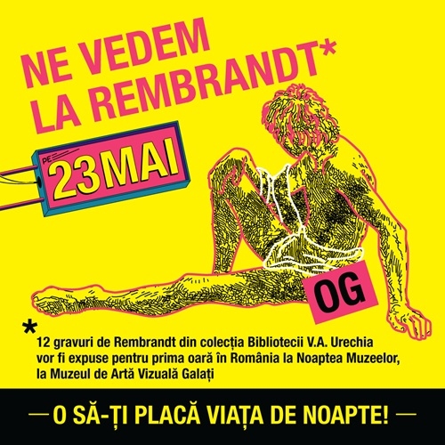 Rembrandt la Noaptea Muzeelor