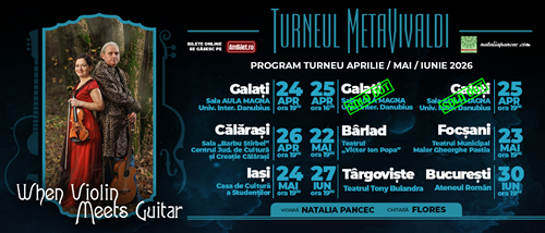 WHEN VIOLIN MEETS GUITAR continuă turneul MetaVivaldi