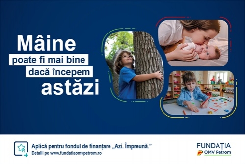 Fundația OMV Petrom lansează cea de-a doua ediție a fondului de finanțare „Azi. Împreună.”, dedicat organizațiilor nonprofit din România