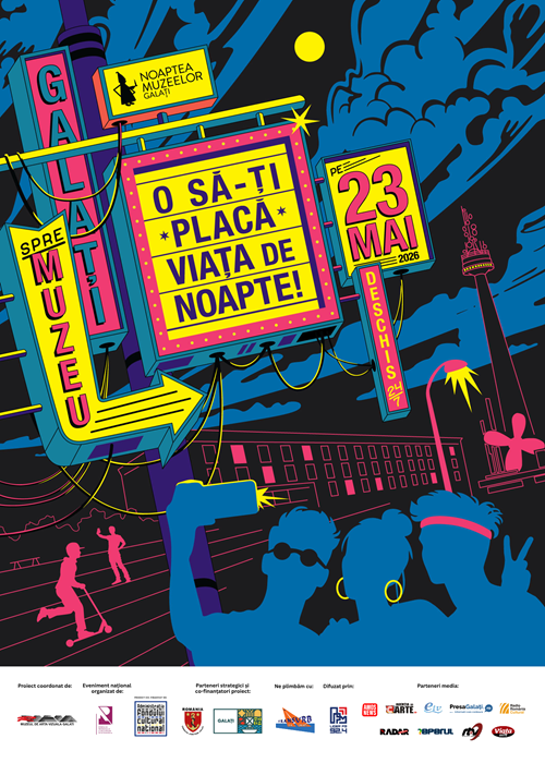 Galațiul trăiește Noaptea Muzeelor ca un traseu cultural comun,  între patrimoniu și experiment artistic